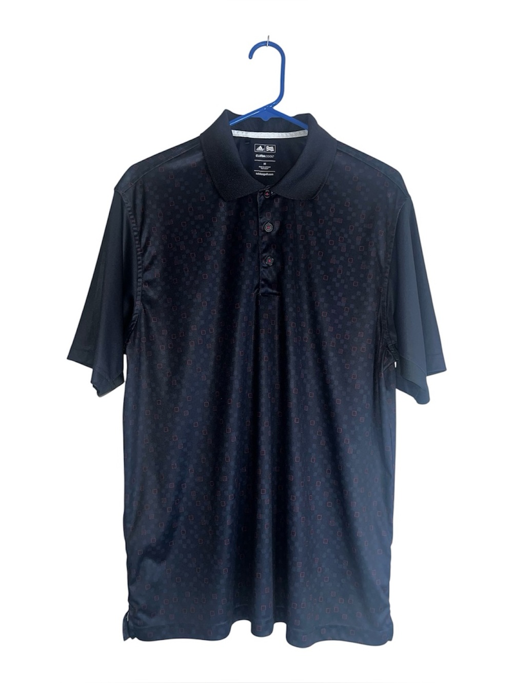 Adidas Men’s Black ClimaCool Golf Polo Shirt Sz M